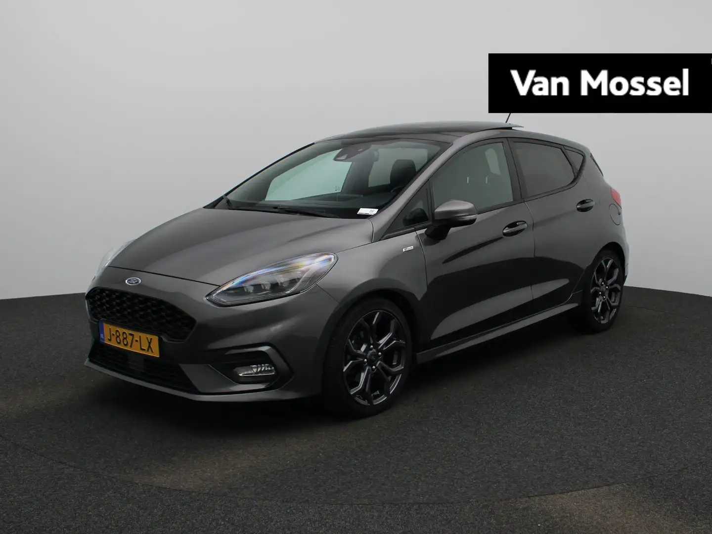 Ford Fiesta 1.0 EcoBoost ST-Line X | Navigatie | Panoramadak | Grijs - 1