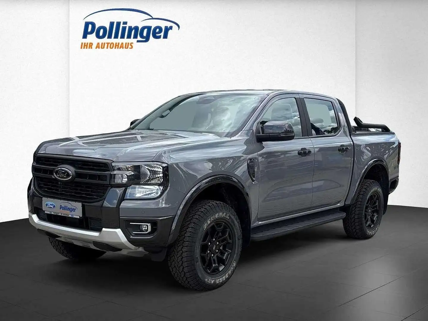 Ford Ranger DoKa Autm. TREMOR, AHK, ROLLO Grau - 1