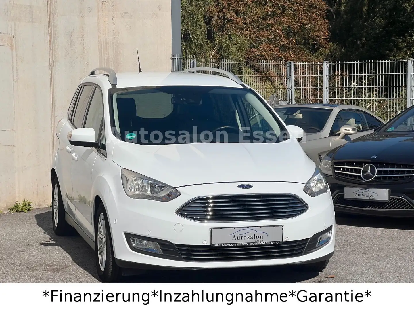 Ford Grand C-Max Grand C-MAX Titanium*Navi*Kamera*Sitzheizung*PDC Blanc - 2