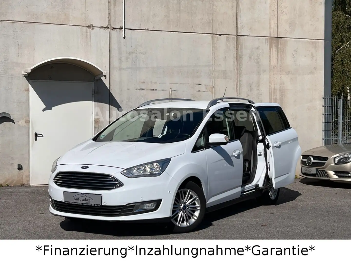 Ford Grand C-Max Grand C-MAX Titanium*Navi*Kamera*Sitzheizung*PDC Blanc - 1
