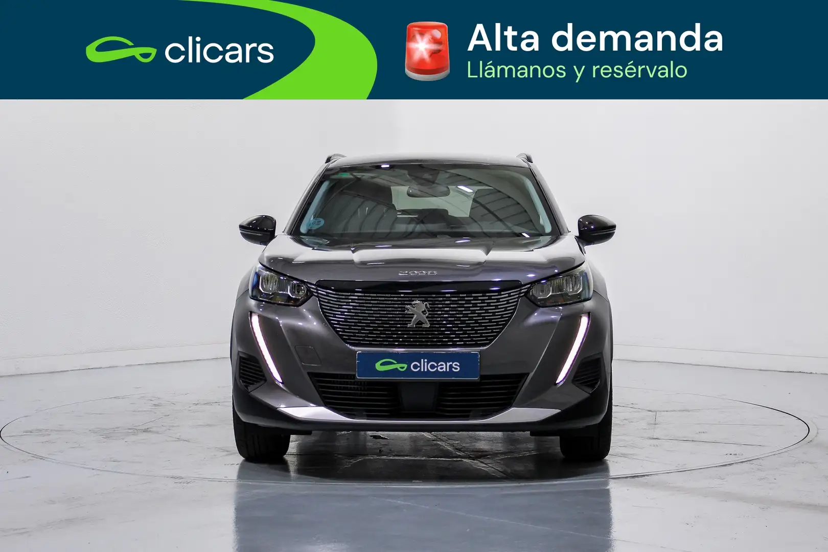 Peugeot 2008 1.2 PureTech S&S Allure EAT8 130 Gris - 2