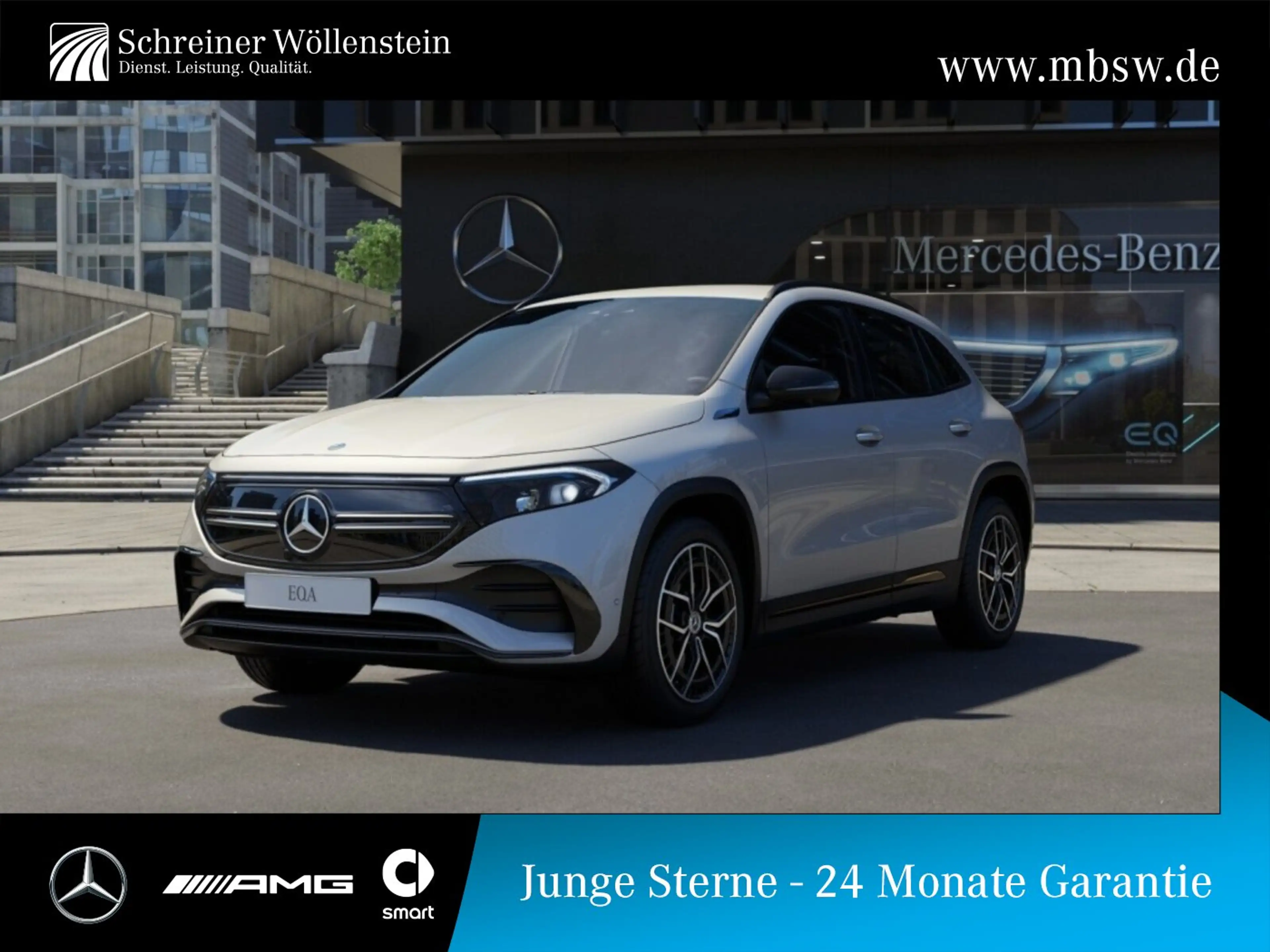 Mercedes-Benz EQA 250 + AMG*Night*AHK*360*Memory*KeyGo*AdvSound