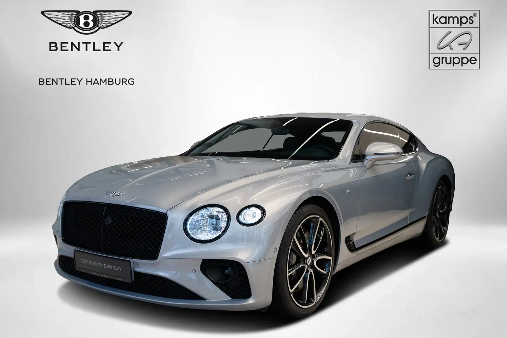 Bentley Continental GT V8 Mulliner Driving Spec Plateado - 1