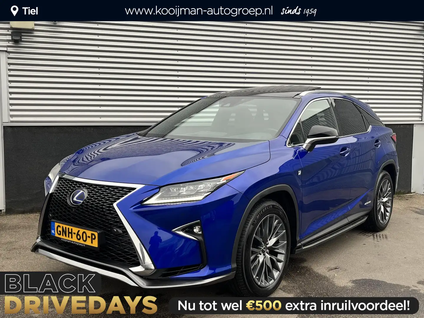 Lexus RX 450h 4WD F Sport Line Schuif/kanteldak, Navigatie, HUD, Bleu - 1