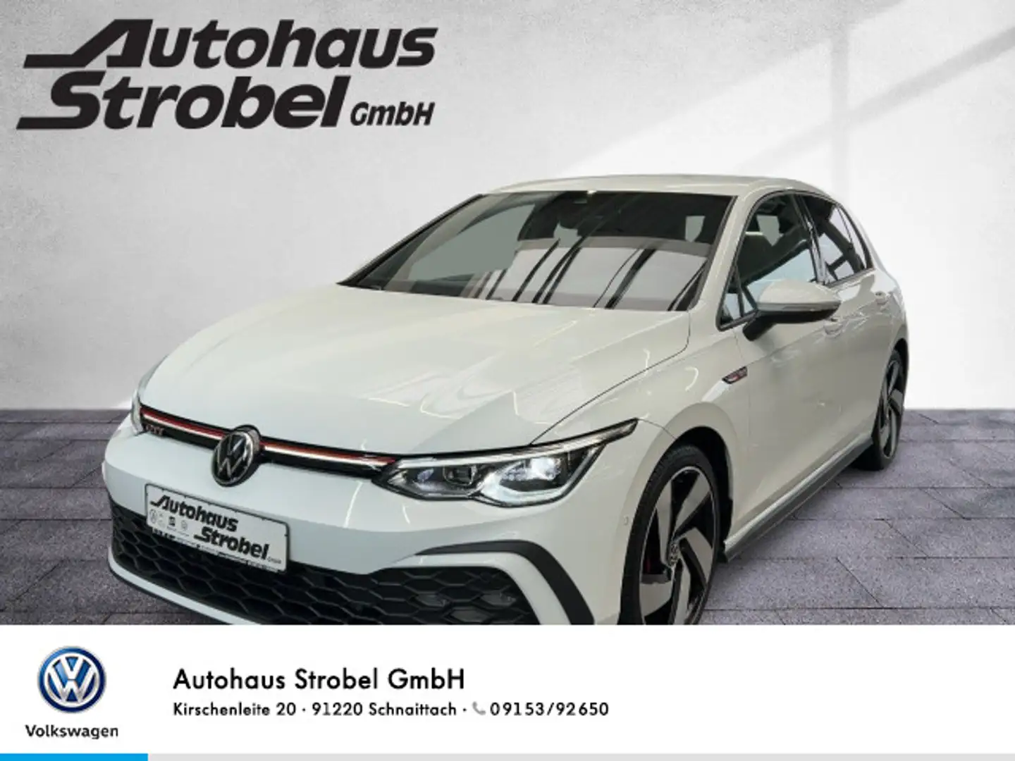 Volkswagen Golf GTI Golf VIII GTI 2.0 TSI DSG ACC LED Navi Kamera Pa Weiß - 1
