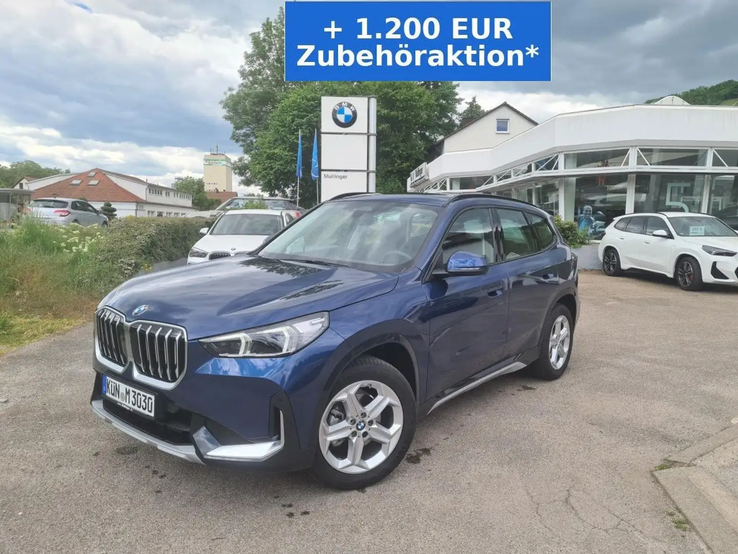 BMW X1 sDrive18i X Line AHK 18 Zoll adapt. LED PDC Blau - 2