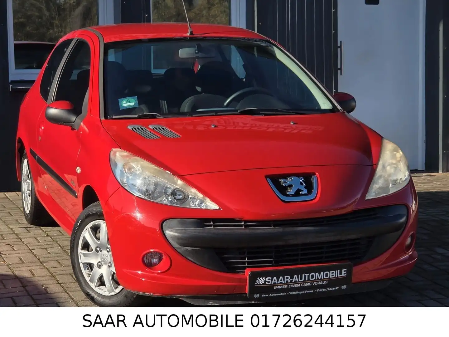 Peugeot 206 + Basis+KLIMAANLAGE/EURO5 Rot - 1