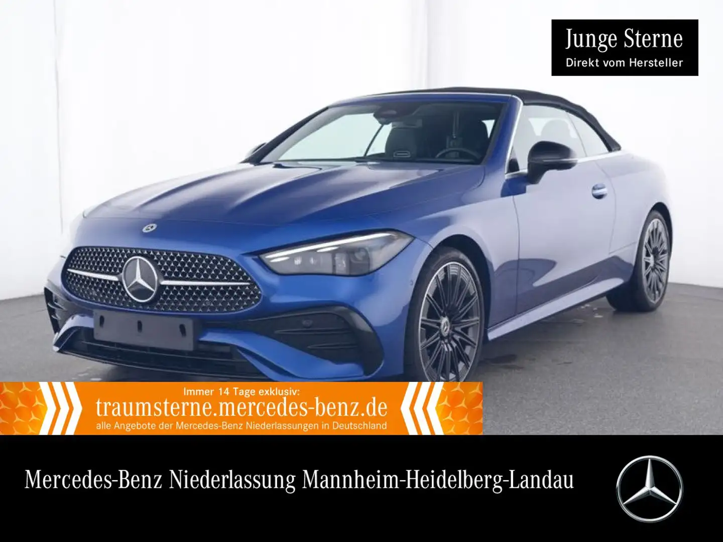 Mercedes-Benz CLE 200 4M AMG+NIGHT+KAMERA+SITZKLIMA+TOTW+KEYLESS Mavi - 1