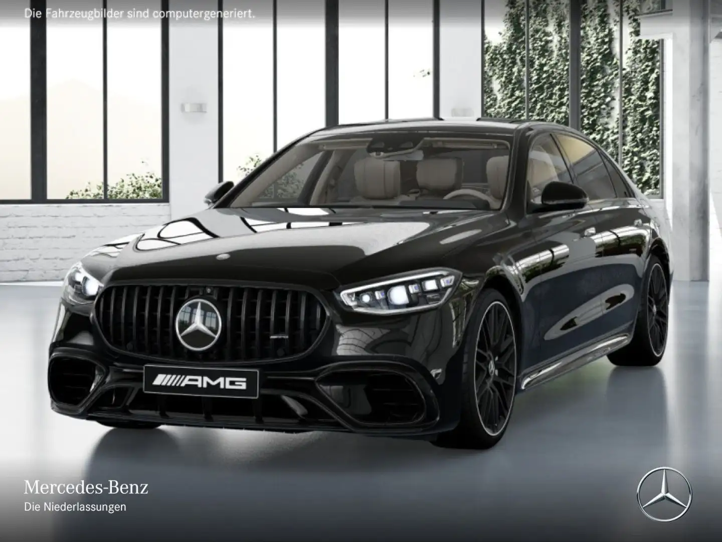 Mercedes-Benz S 63 AMG S 63 E PANO+DIGITAL-L+BURMESTER4D+FAHRASS+KEYLESS Negro - 2