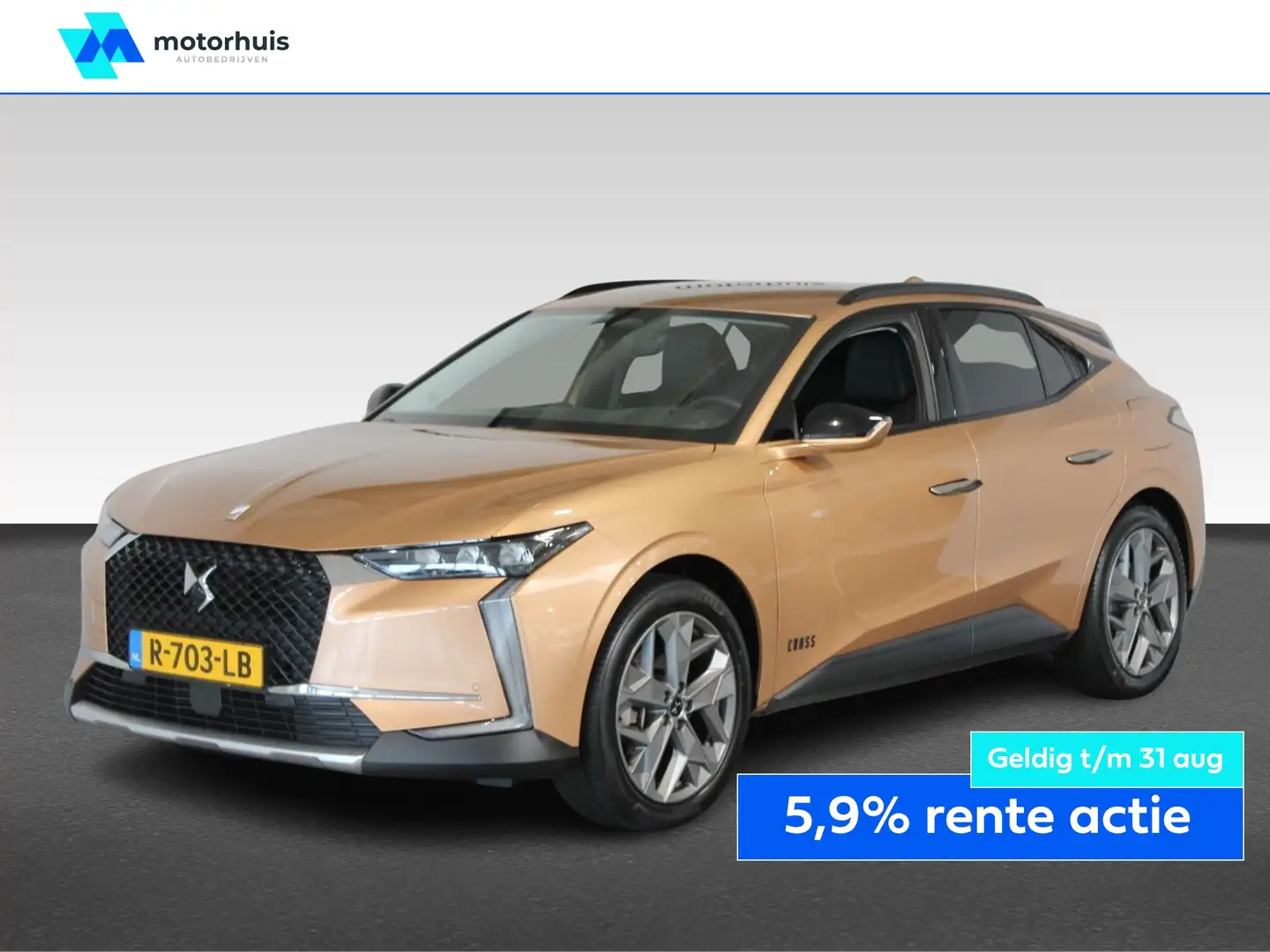 DS Automobiles DS 4 1.6 E-Tense 225pk Automaat Trocadero Cross Rijdend Bruin - 1