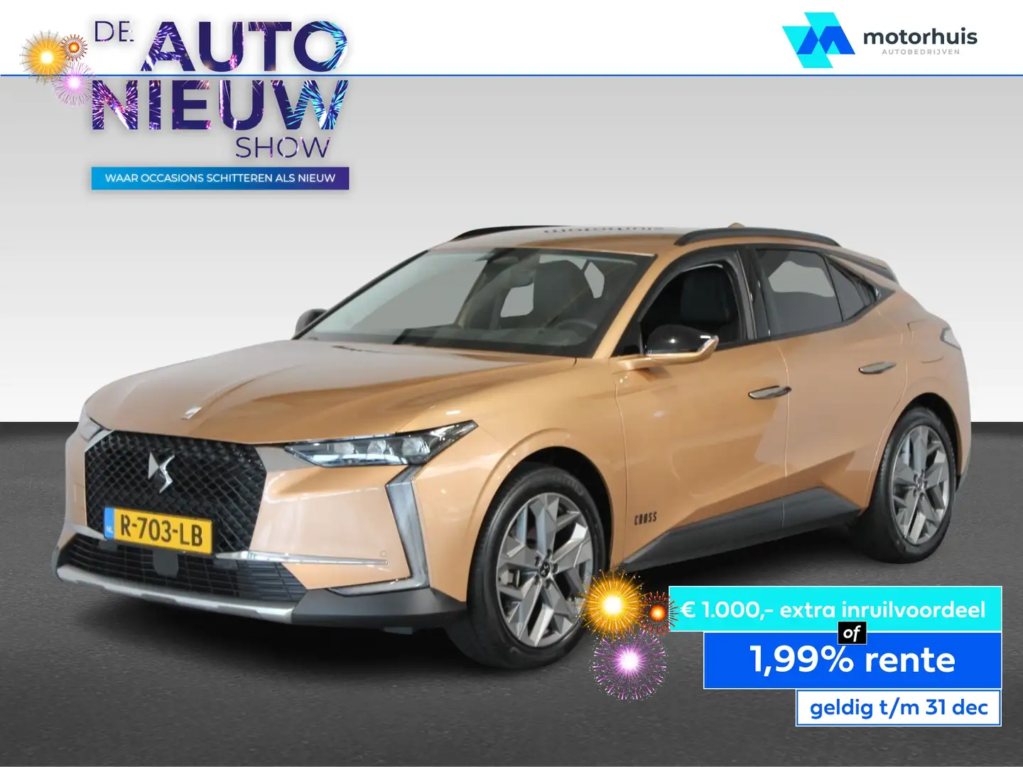 DS Automobiles DS 4 1.6 E-Tense 225pk Automaat Trocadero Cross Rijdend Bruin - 1