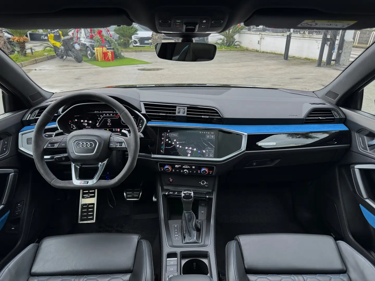 Audi RS Q3 Sportback 2.5 TFSI Quattro S-tronic CERAMIC TETTO Nero - 2