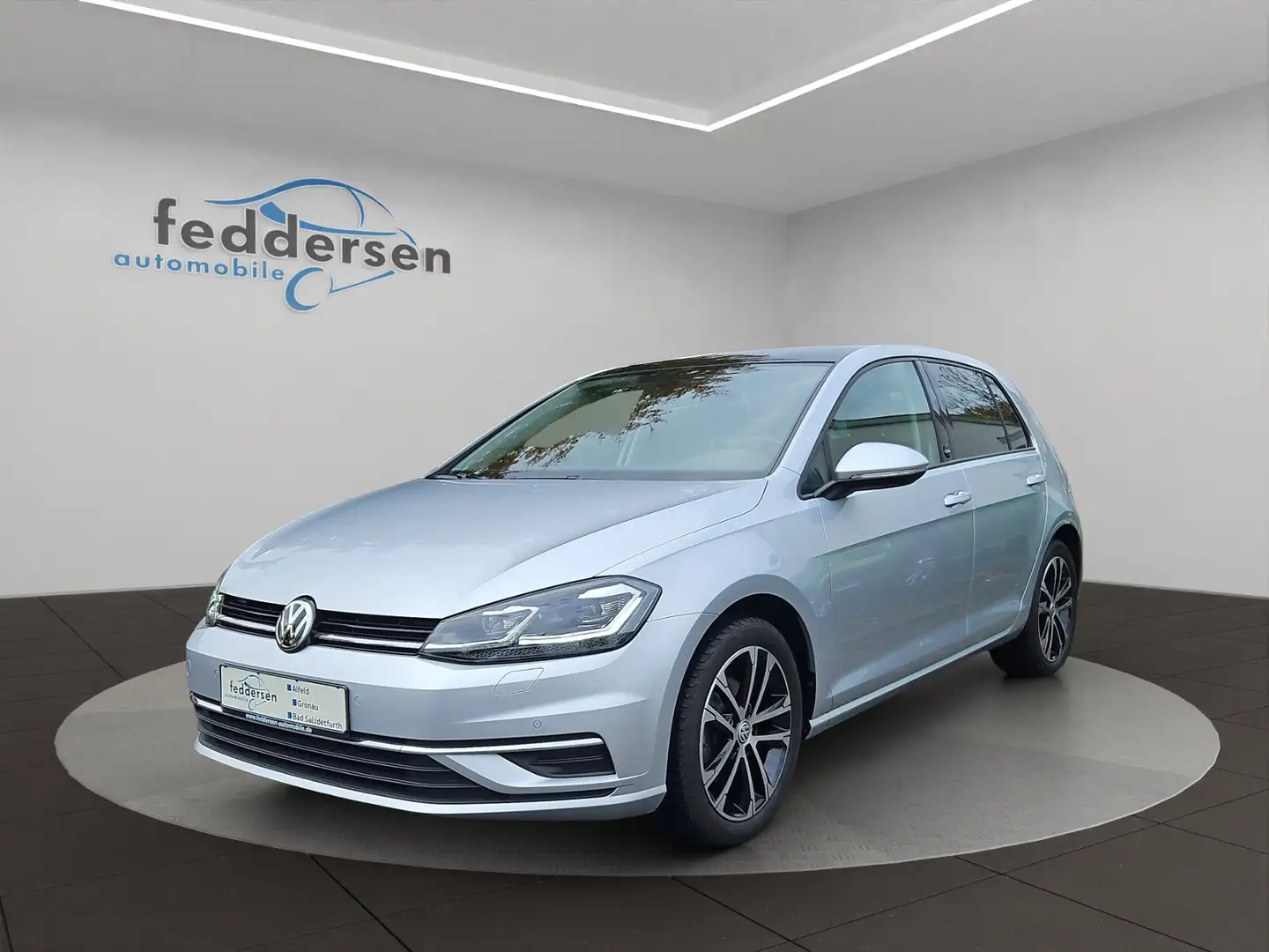 Volkswagen Golf VII Sound 1.4 TSI ACC Navi Panorama Sitzheizung K Plateado - 2