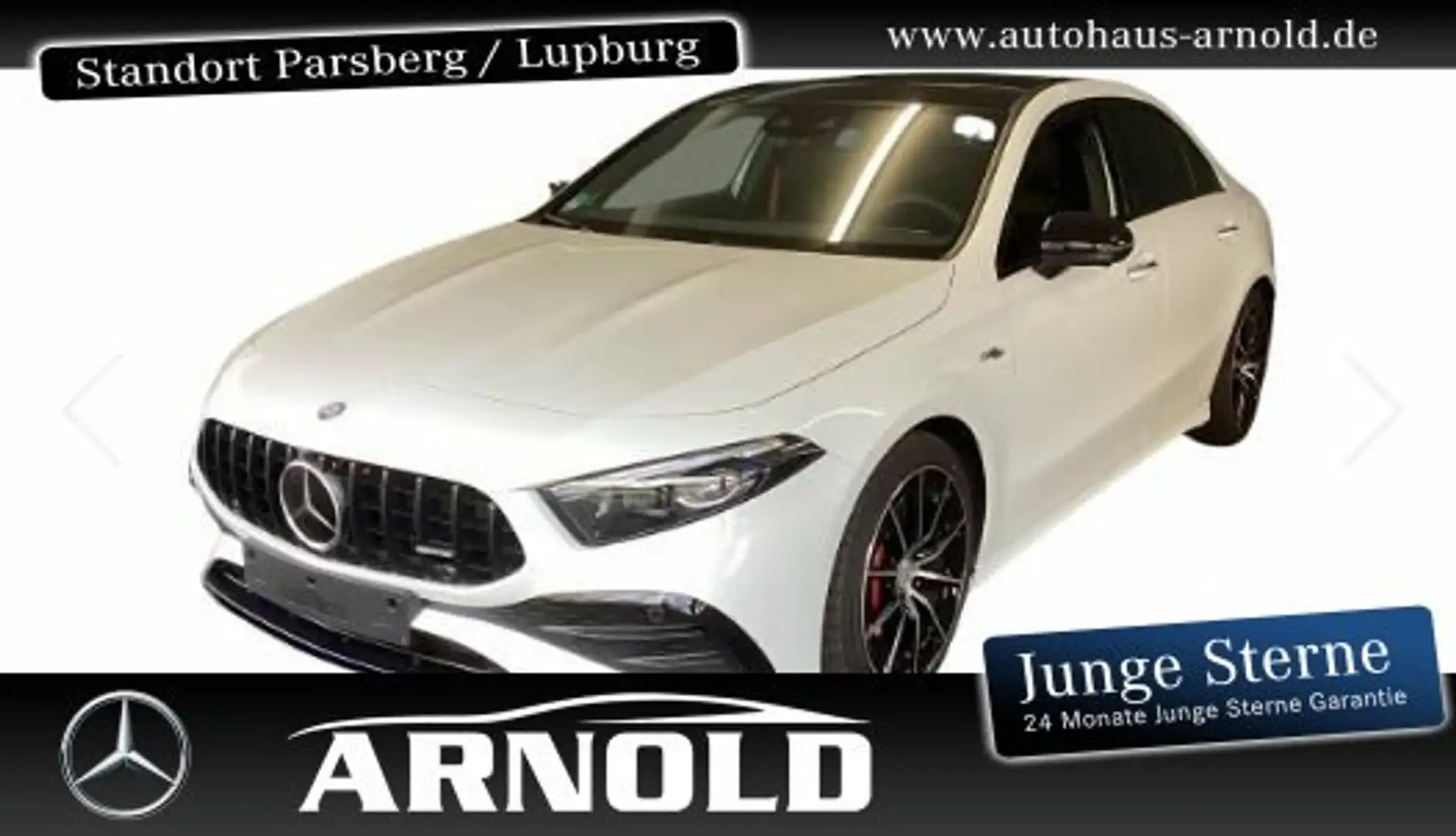 Mercedes-Benz A 35 AMG Mercedes-AMG A 35 4M Limousine 360° HUD Panorama Weiß - 1