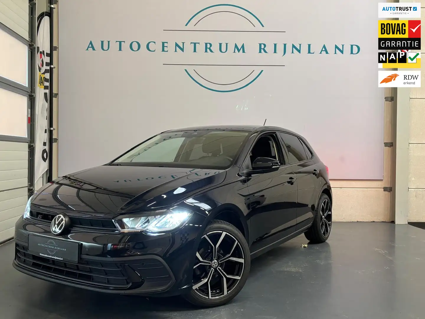 Volkswagen Polo 1.0 TSI R Design Black Pack 1 JAAR BOVAG GARANTIE Noir - 1