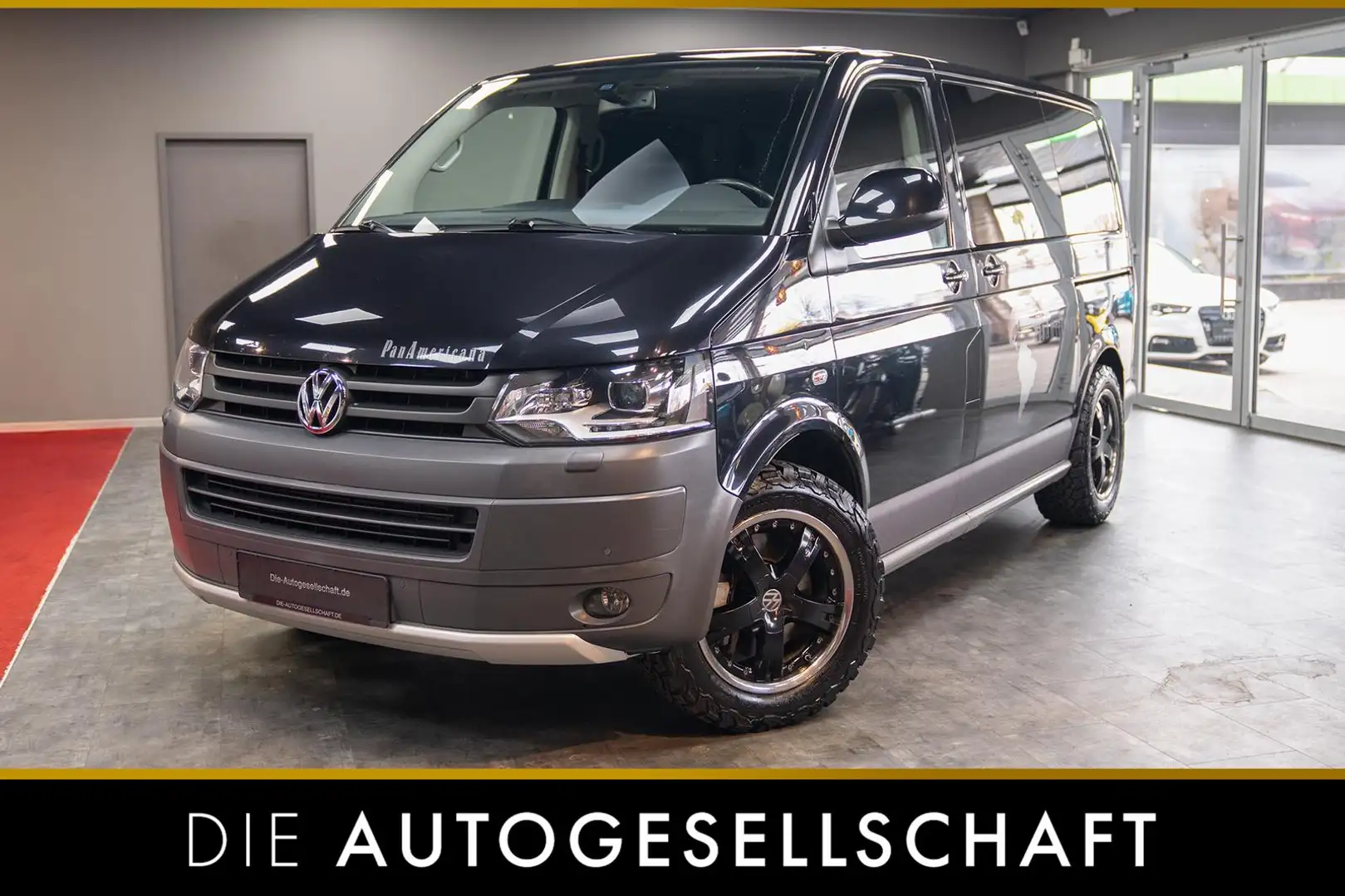 Volkswagen T5 Multivan PanAmericana 2.0TDI DSG 4M*XENON*AHK* Noir - 1