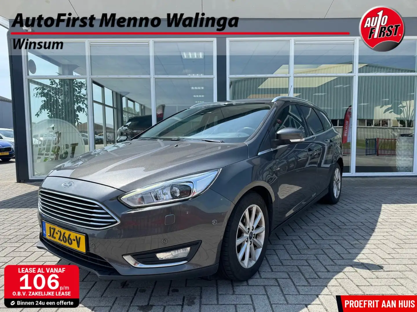 Ford Focus Wagon 1.5 TDCI Titanium Edition|Navi|Stoel/Stuurve Gris - 1