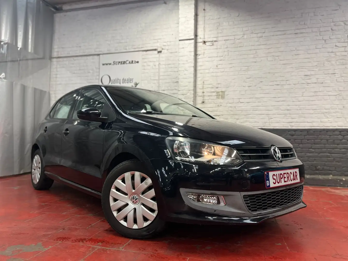 Volkswagen Polo Polo 1.2 CR TDi Comfortline DPF *EURO 5*187 X 42 * Zwart - 1