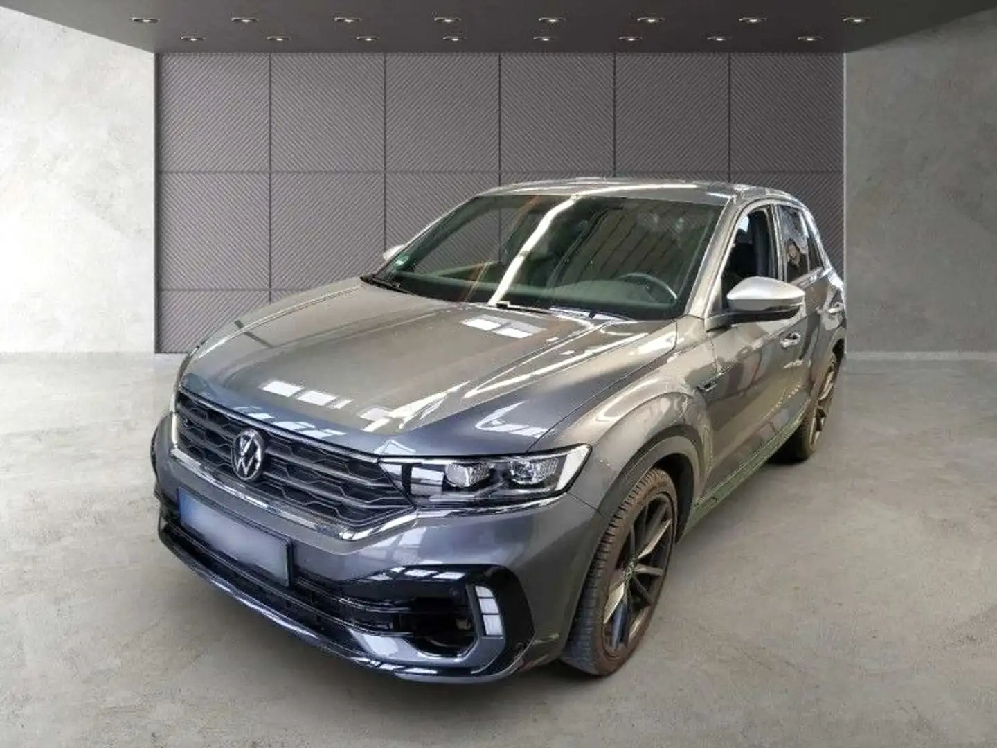 Volkswagen T-Roc R 300PS 4M DSG ACC+BEATS+LEDER+NAVI+APP+KAMERA+19 Grau - 2