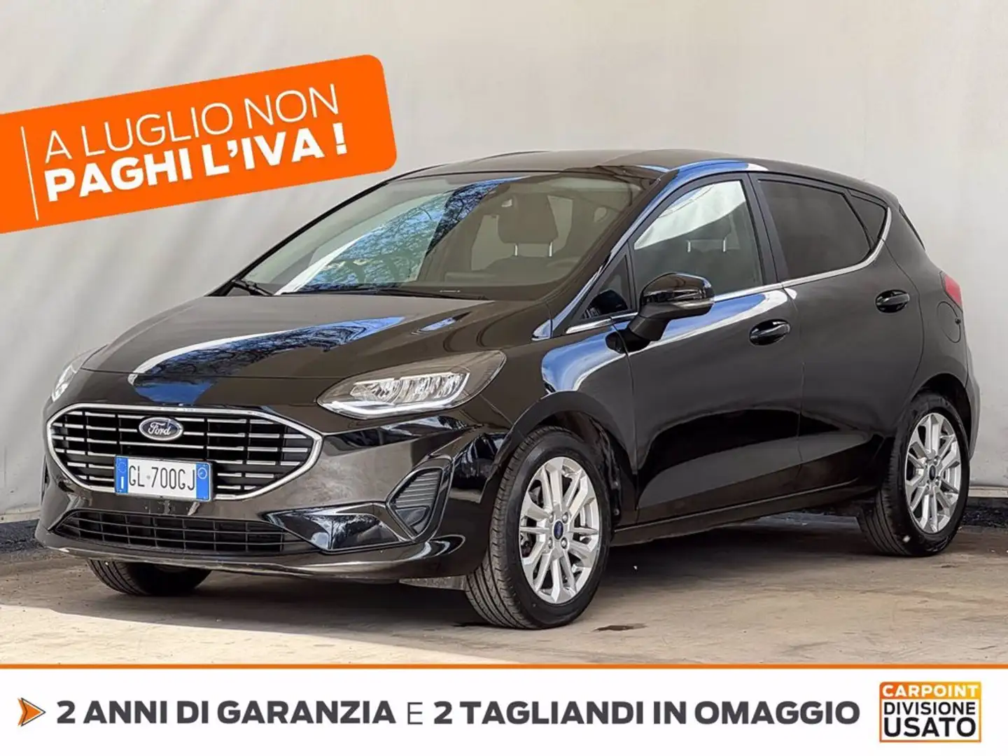 Ford Fiesta 5p 1.0 ecoboost business s&s 100cv Nero - 1