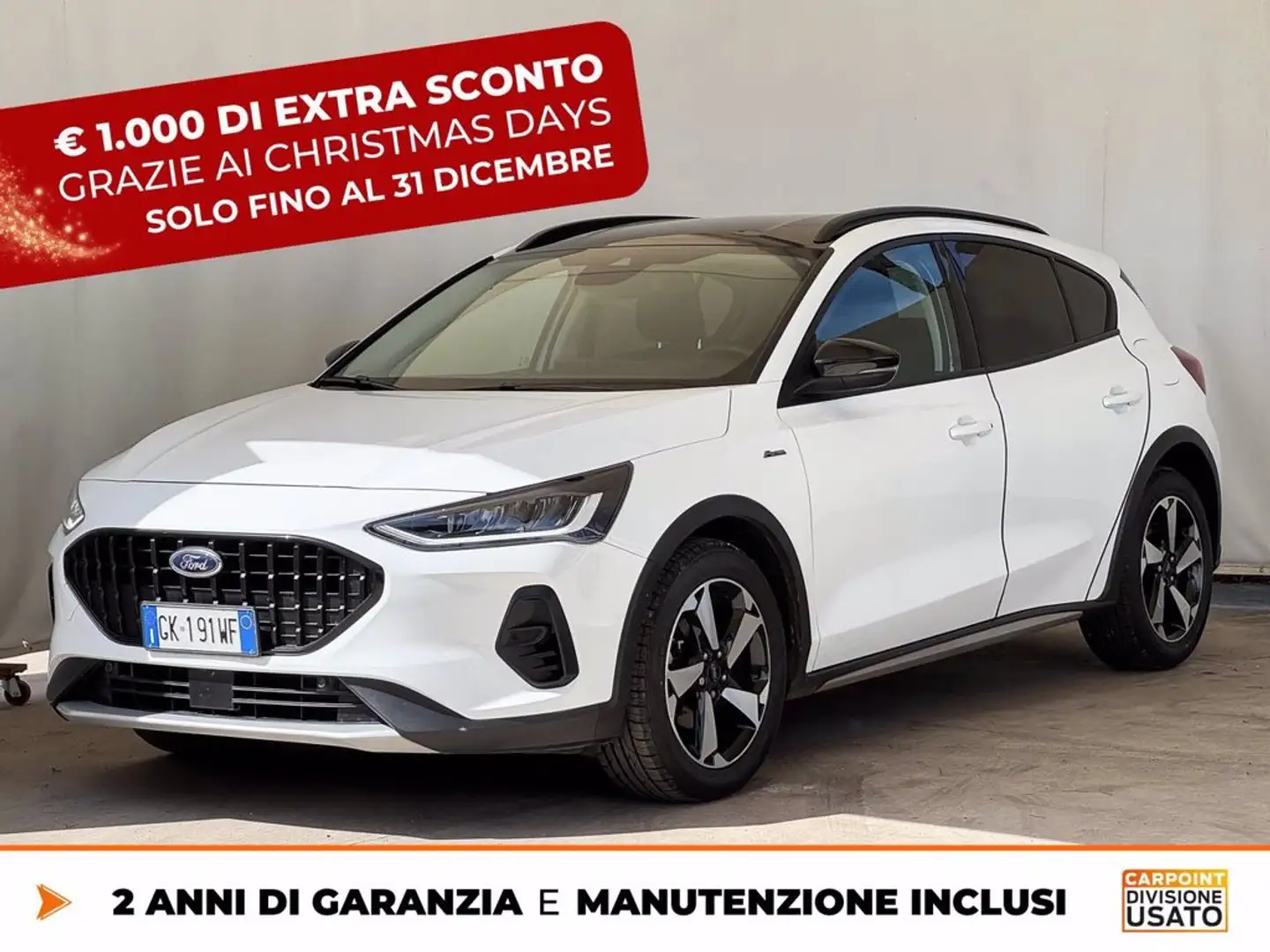 Ford Focus active 1.0t ecoboost h x 125cv Bílá - 1