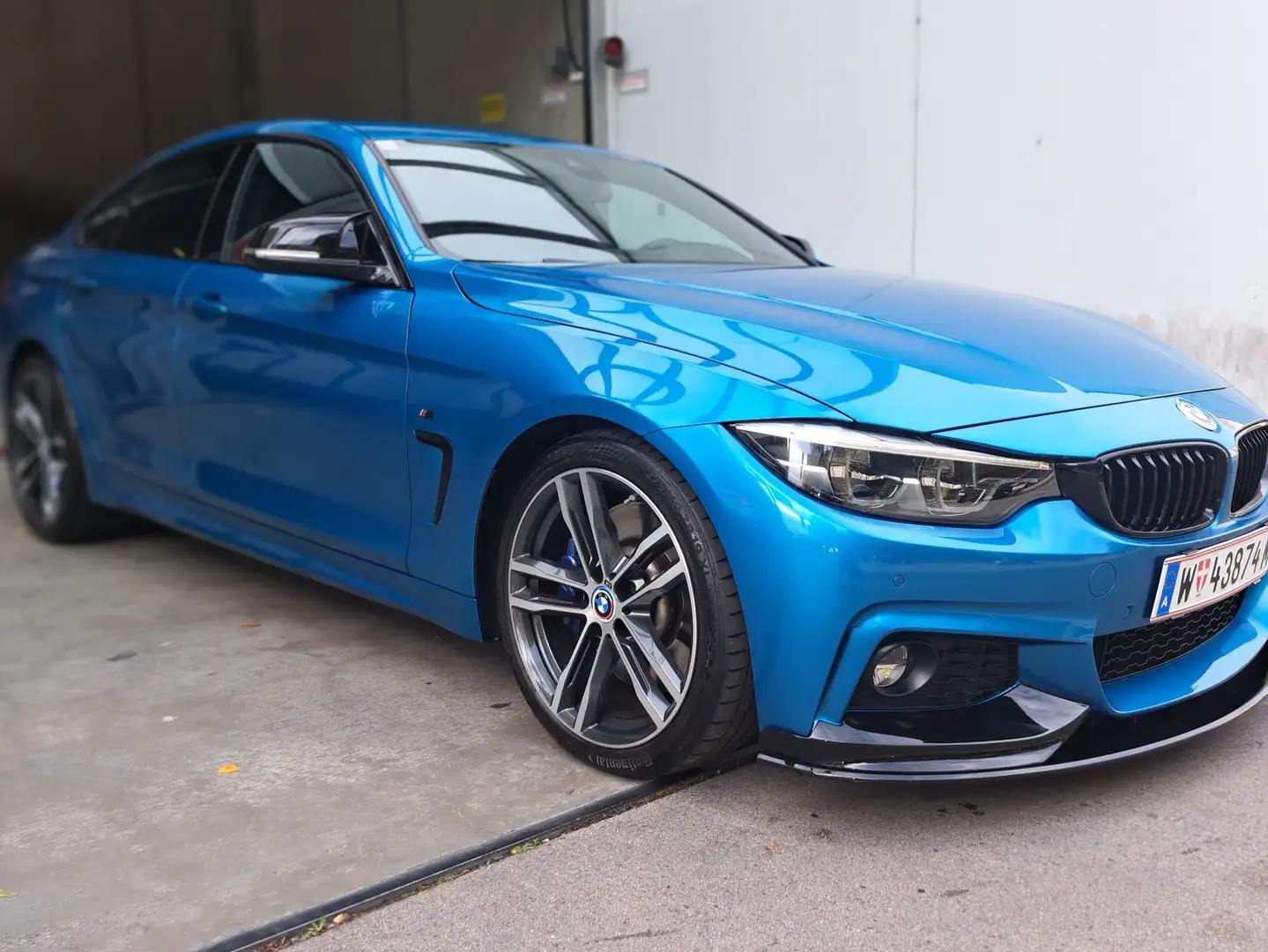 BMW 430 430d Gran Coupe M Sport Aut. M Sport Blau - 2