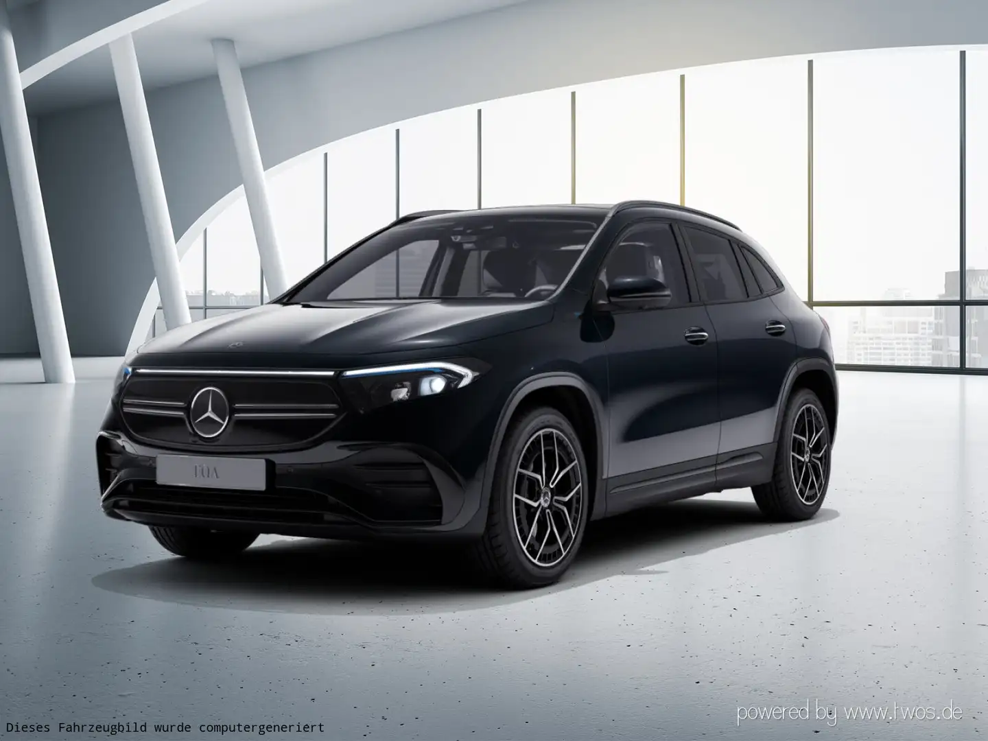 Mercedes-Benz EQA 300 EQA 300 4M AMG Line/Pano.-Dach/Distronic/Kamera Negru - 2