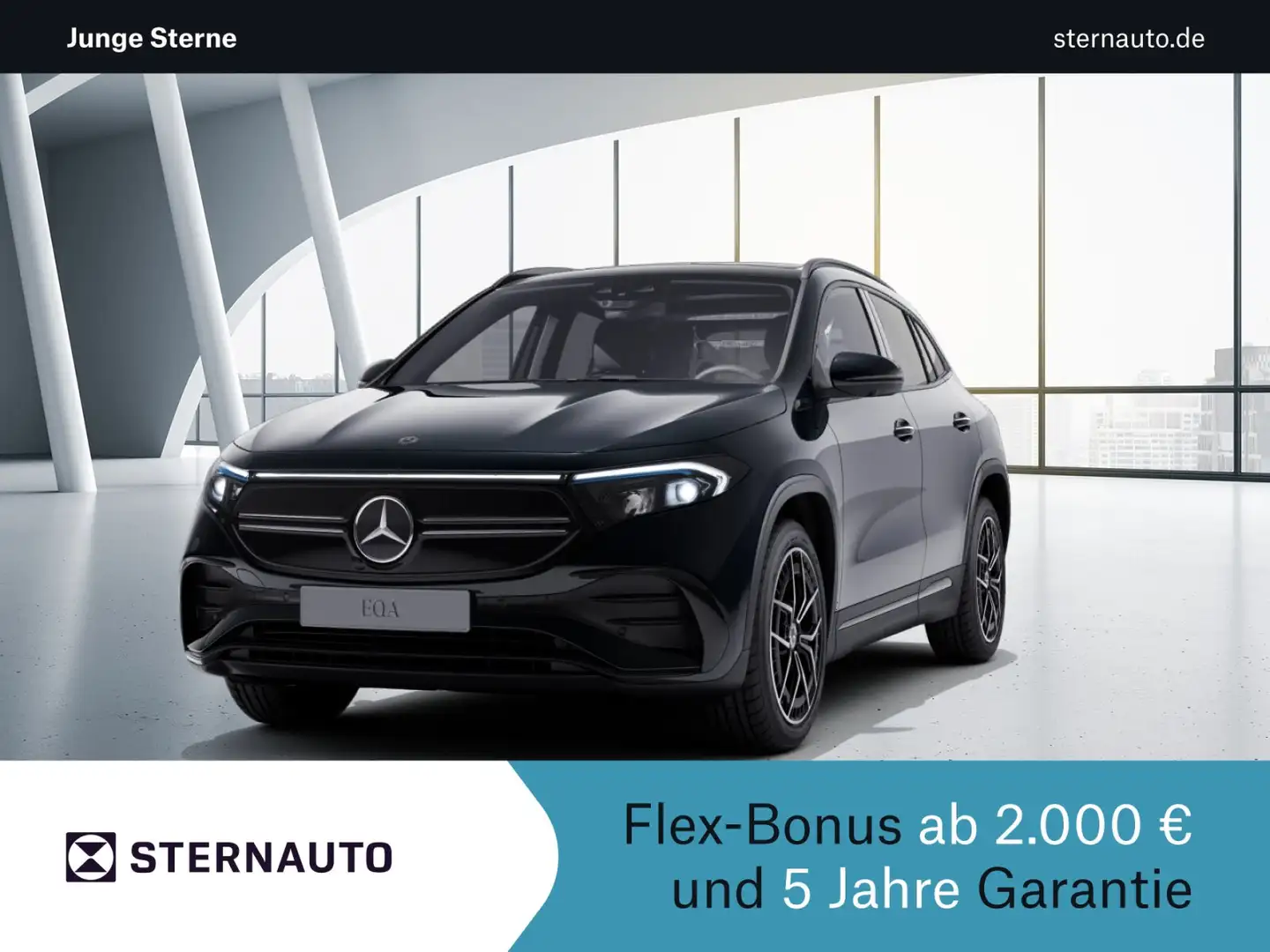 Mercedes-Benz EQA 300 EQA 300 4M AMG Line/Pano.-Dach/Distronic/Kamera Negru - 1