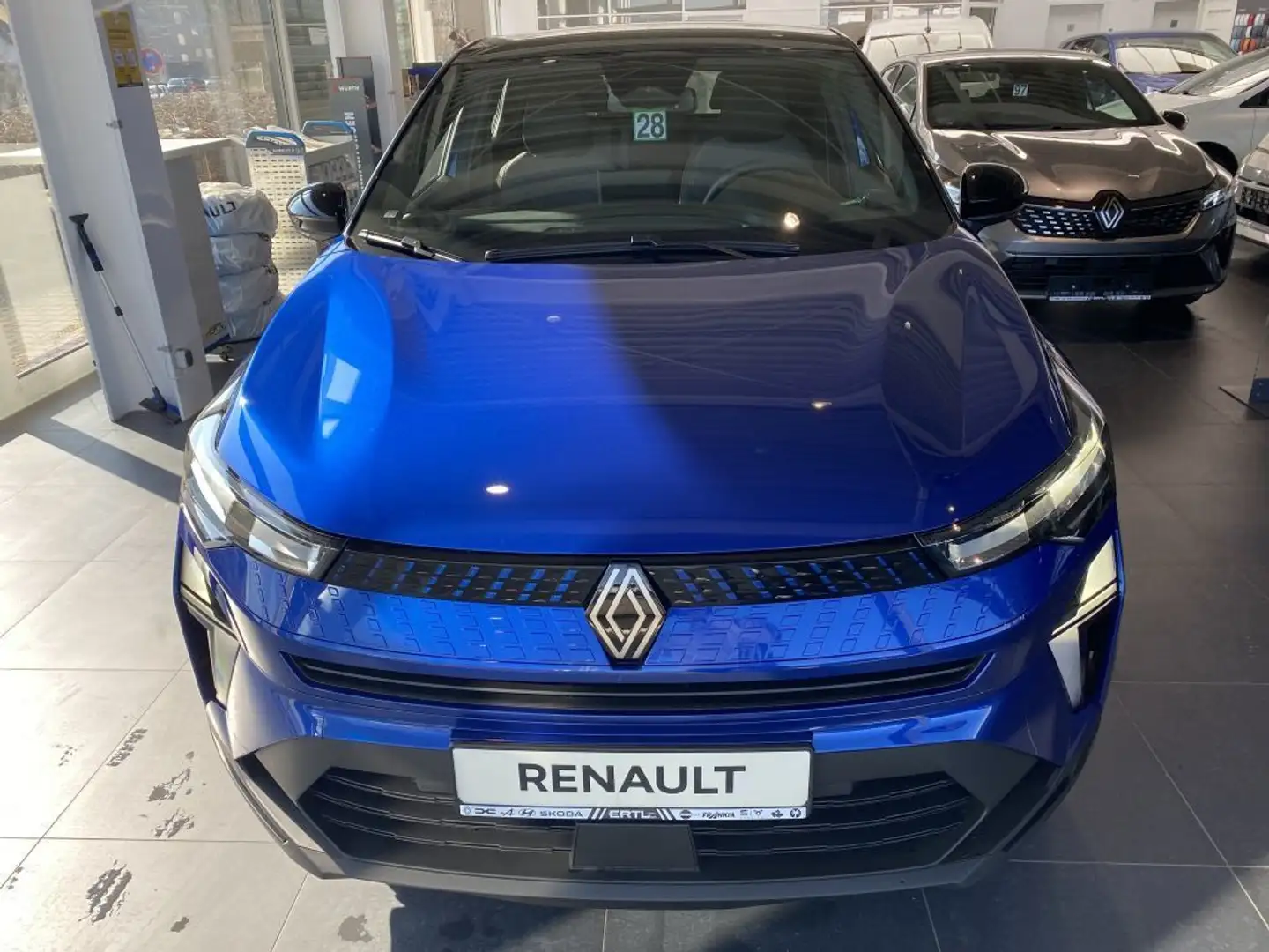 Renault Captur Techno Mild Hybrid 140 Blau - 2