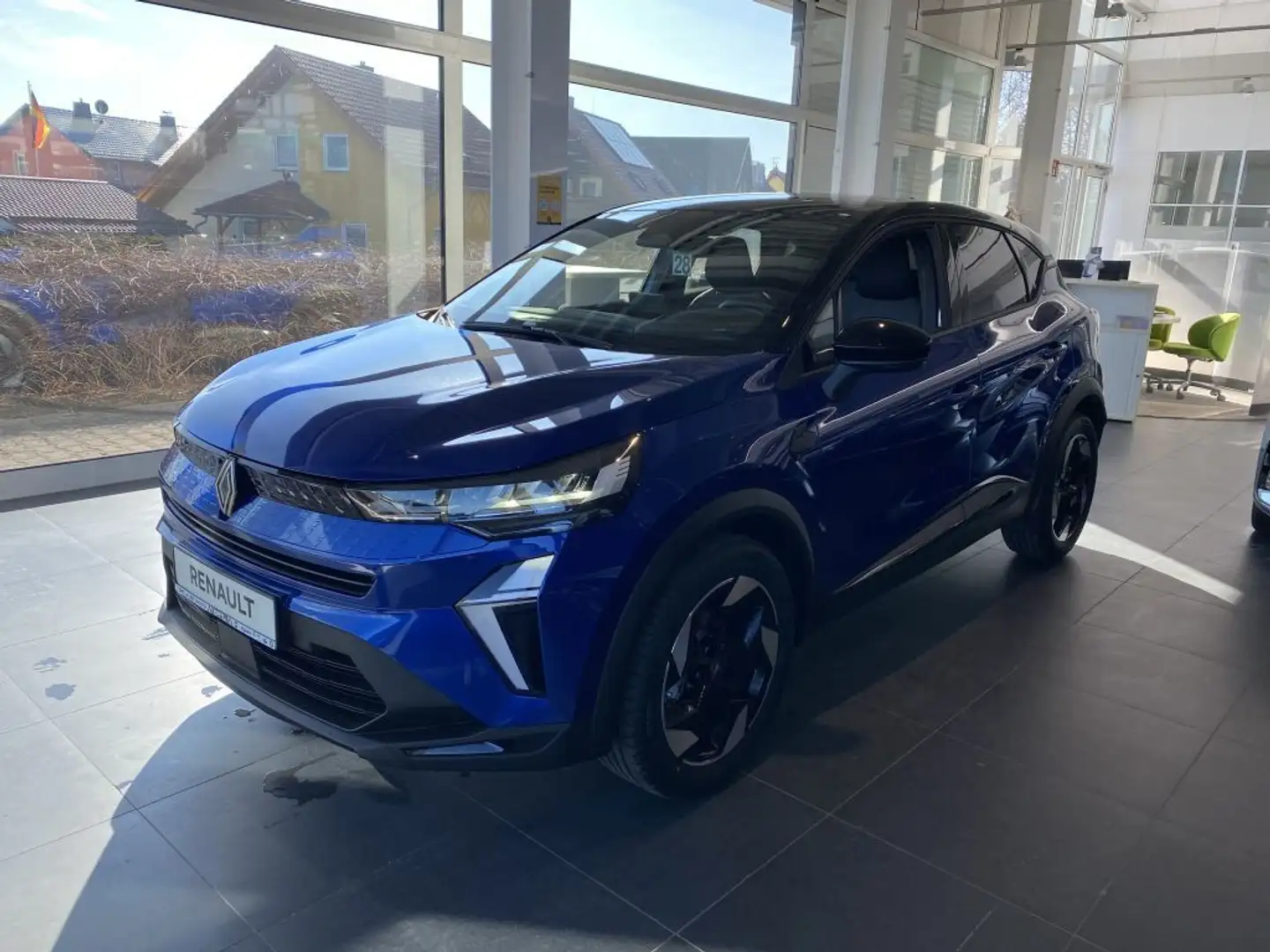 Renault Captur Techno Mild Hybrid 140 Bleu - 1