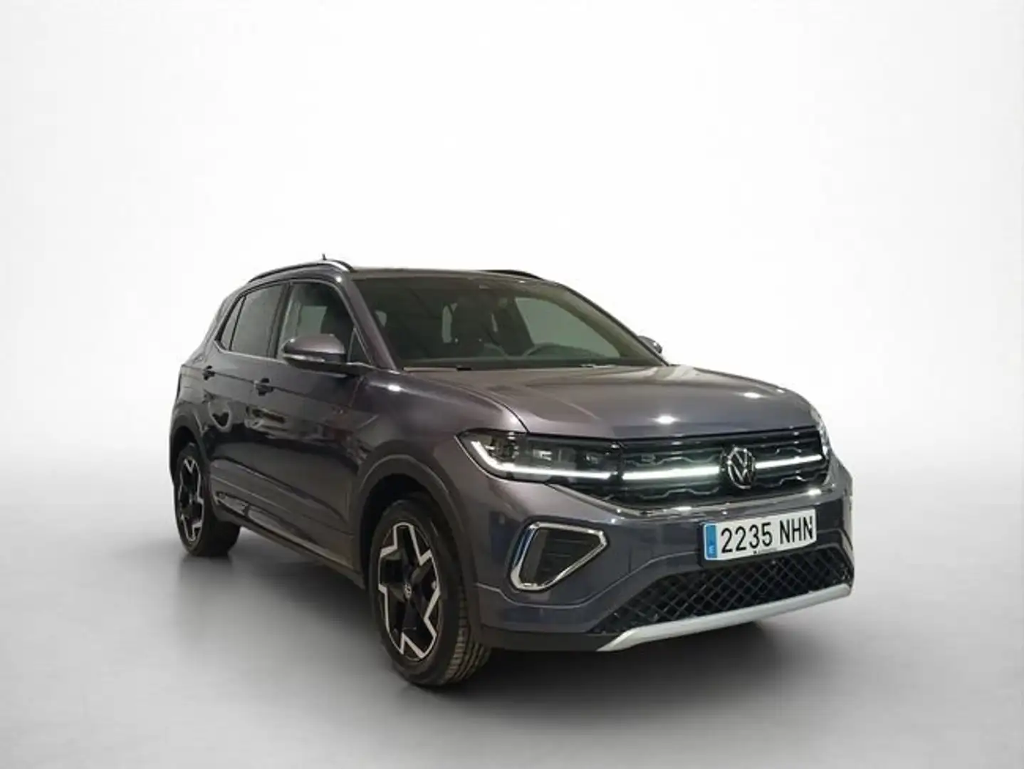Volkswagen T-Cross 1.0 TSI 85KW DSG R-LINE 5P Gris - 1