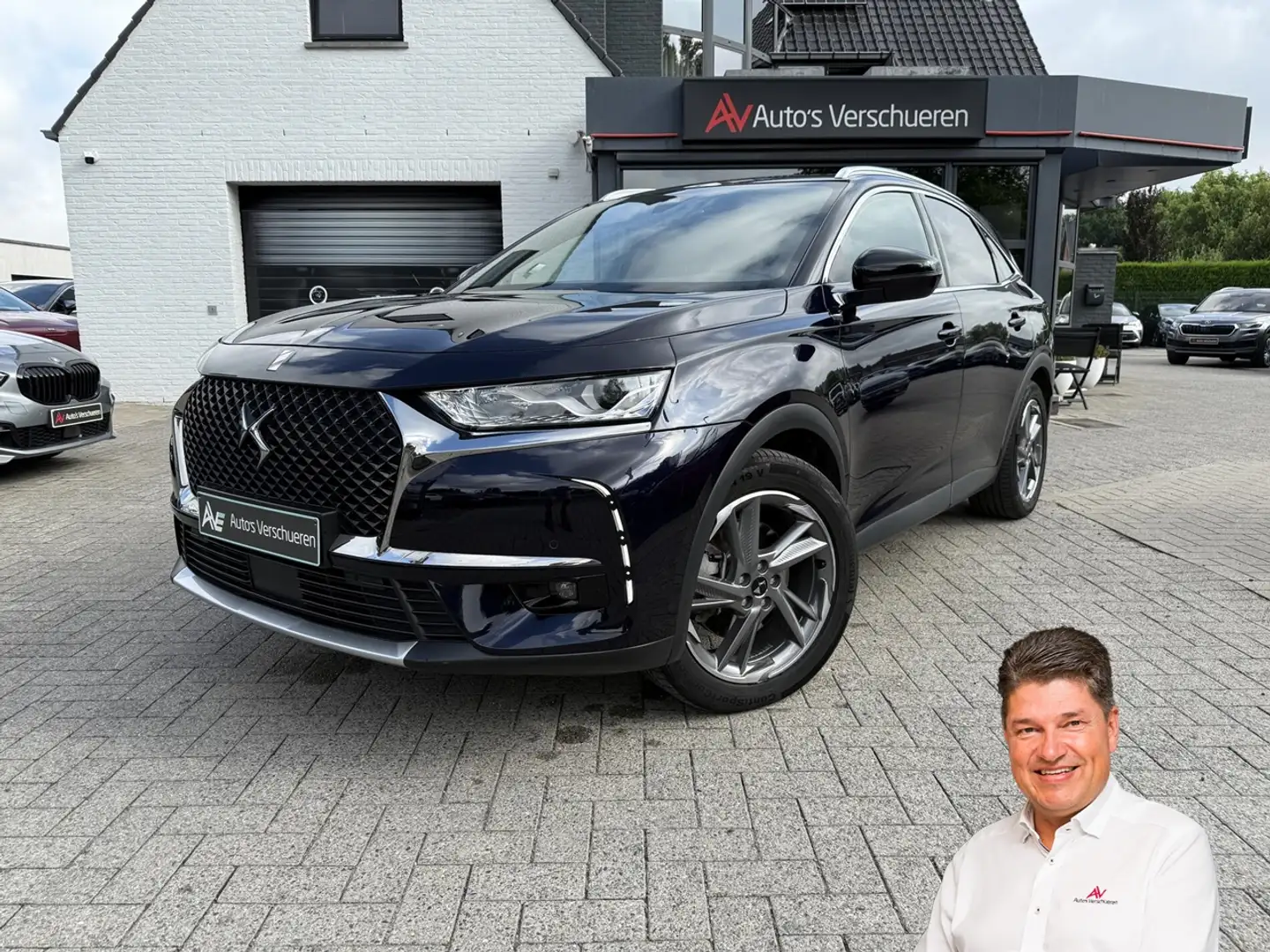 DS Automobiles DS 7 Crossback E-Tense 4x4 PHEV So Chic ** Camera | Navi/Carpl... Blauw - 1