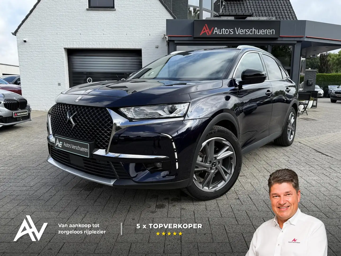 DS Automobiles DS 7 Crossback E-Tense 4x4 PHEV So Chic ** Camera | Navi/Carpl... Mavi - 1