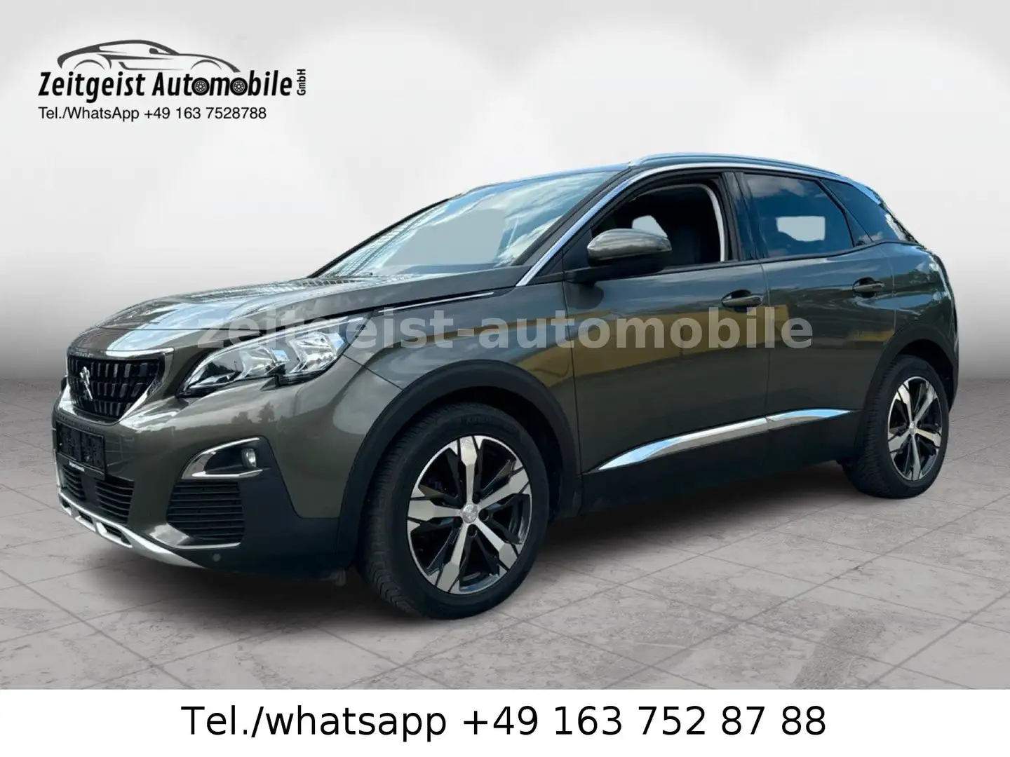 Peugeot 3008 Allure*PAN-DACH*TÜV & SERVICE NEU* Grijs - 1