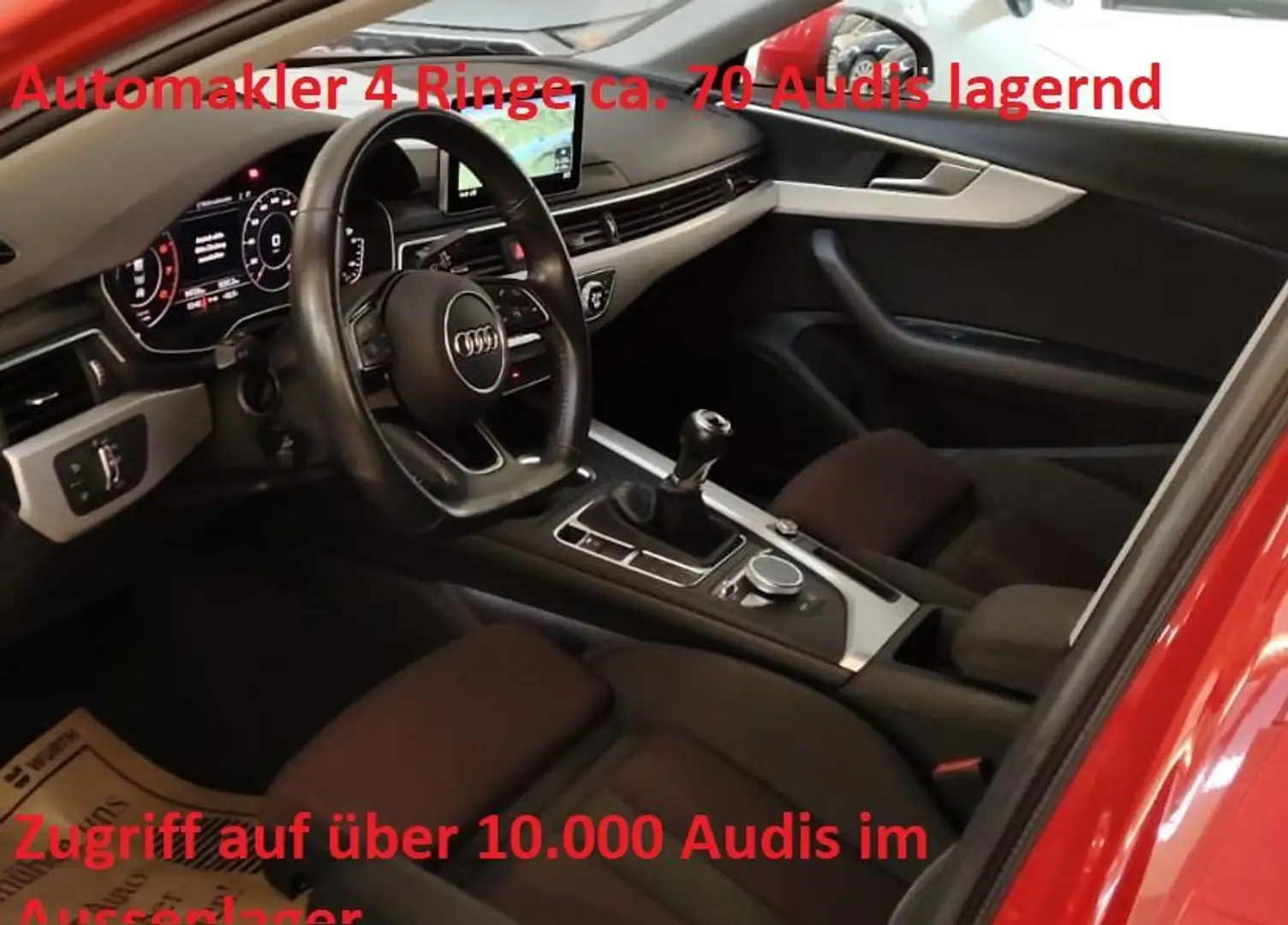 Audi A4 A4 Limo Navi,Sportstize,Xenon,Frontschiebenh.Rfk Rouge - 1