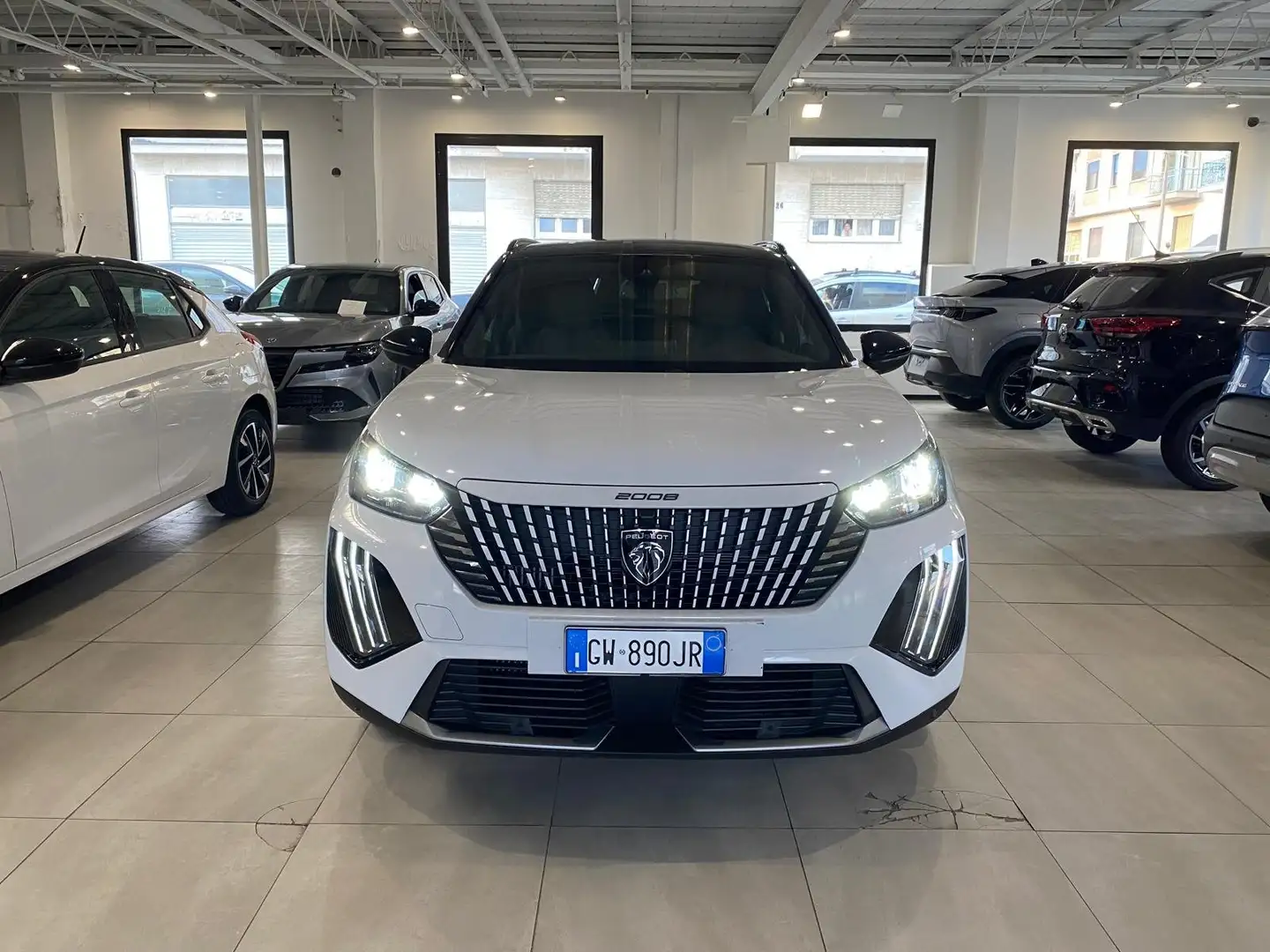 Peugeot 2008 1.2 puretech 100cv Allure UNICO PROPRIETARIO Blanc - 2