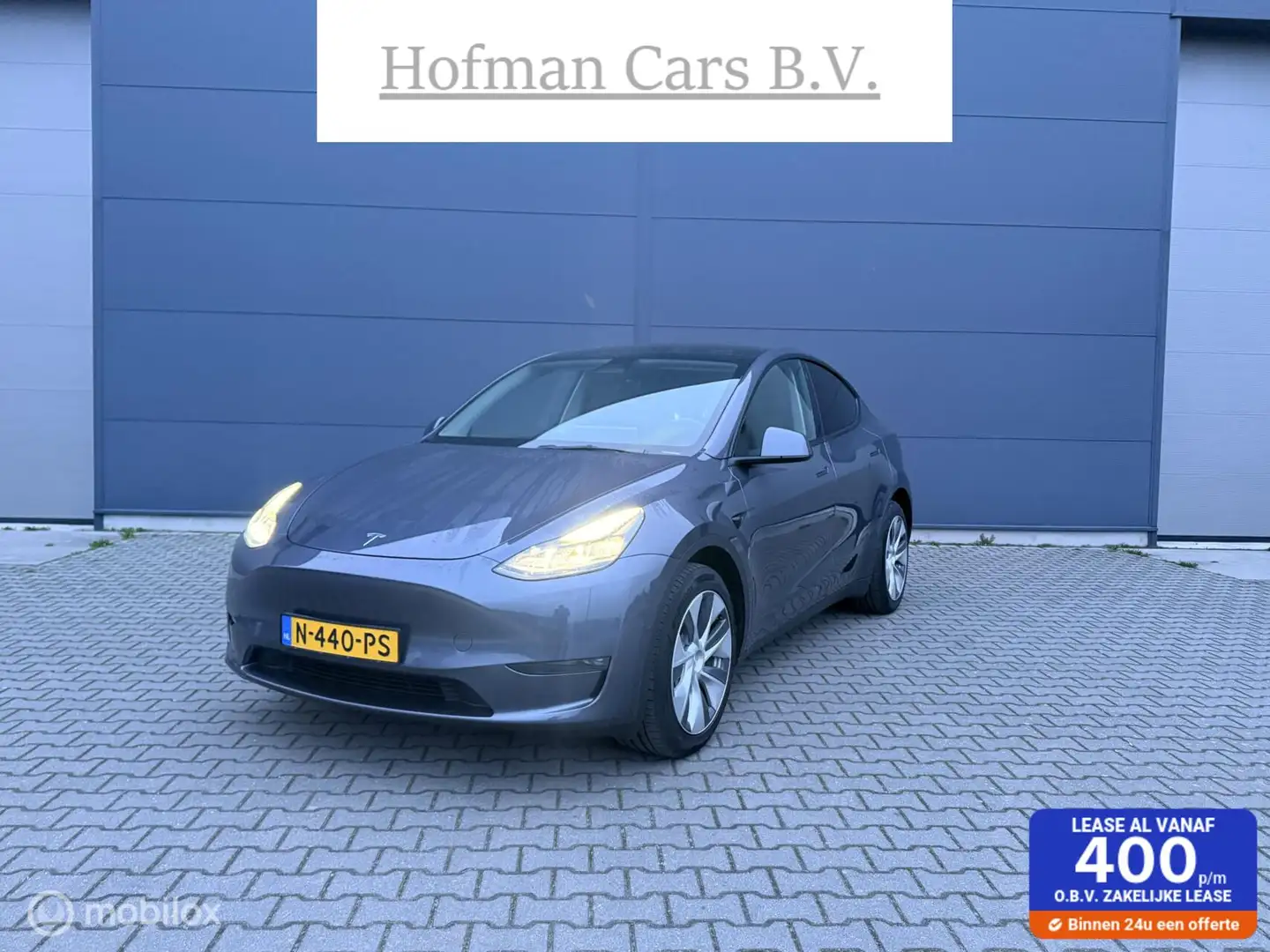 Tesla Model Y SOH 93% Long Range AWD 75 kWh Trekhaak 82.000KM Gris - 1