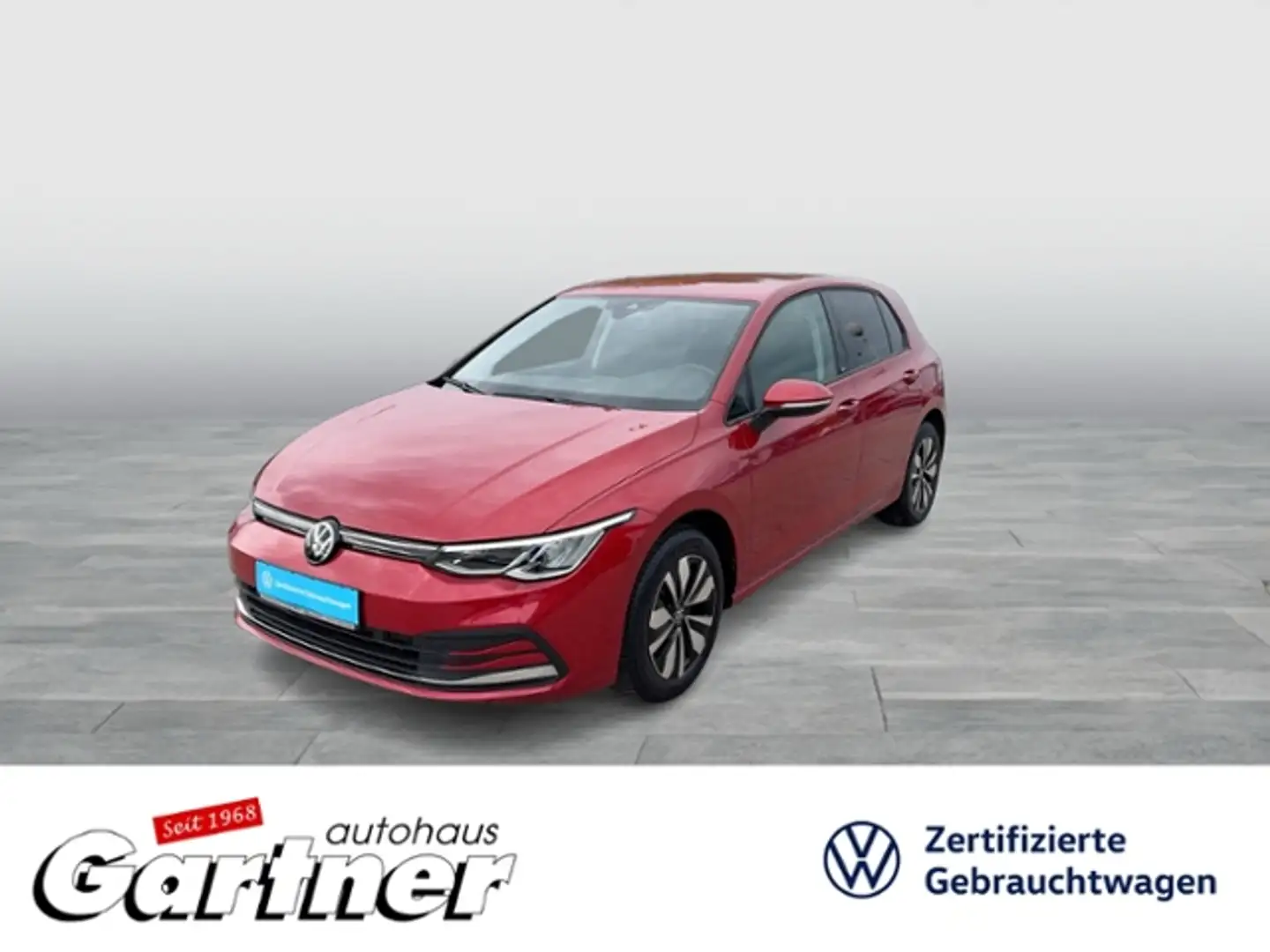 Volkswagen Golf VIII MOVE 1.0 TSI DSG STANDHZG.NAVI APP-CON LED D Rot - 1