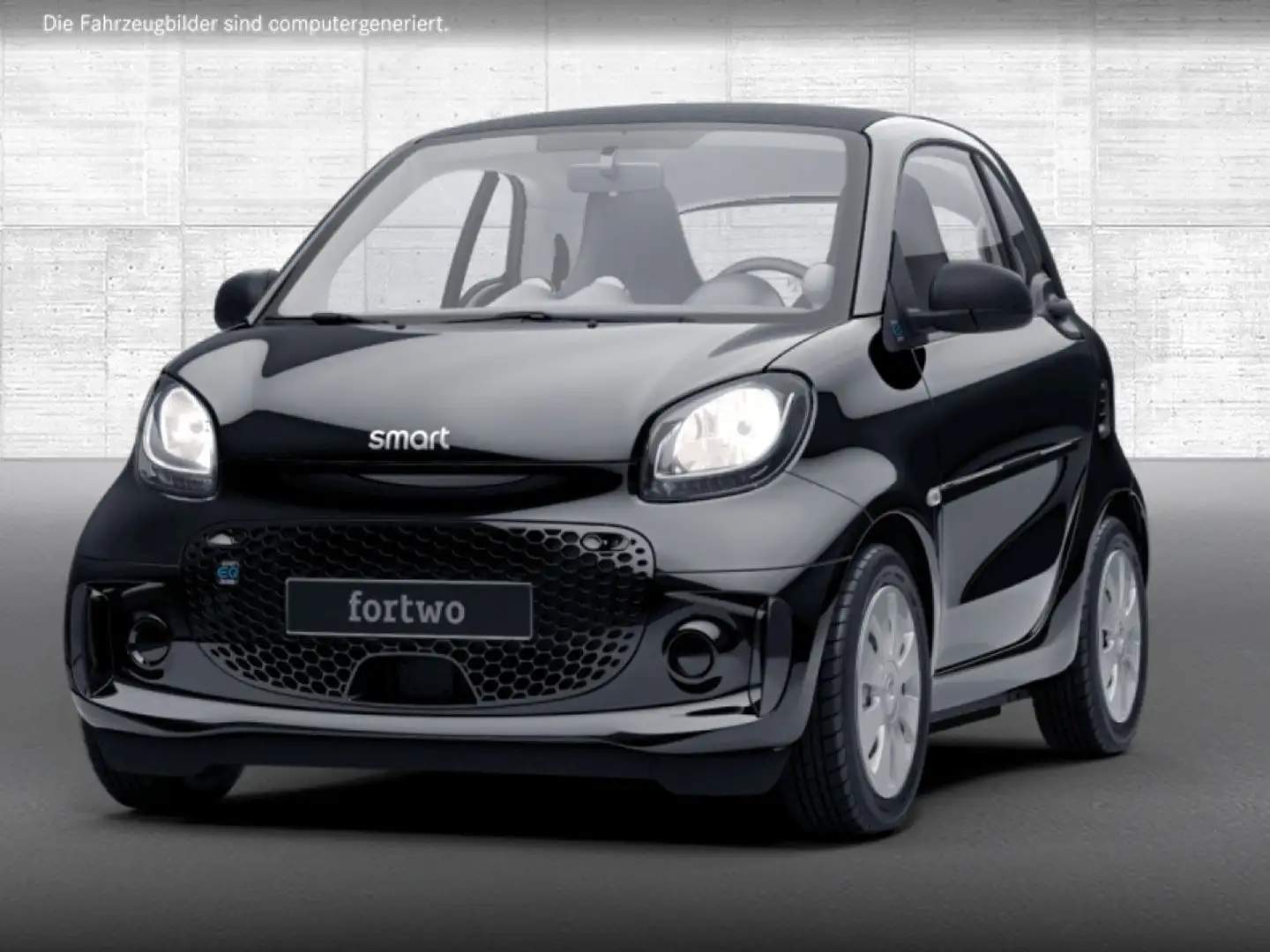 smart forTwo EQ 60kWed cool&Audio Dig Radio 22kW Bordl Zwart - 2
