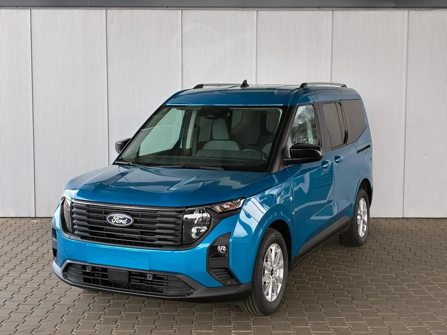 Ford Tourneo Courier Titanium 1.0 Ecoboost / PDC V.&H. m. Kamera Pri... Blau - 1