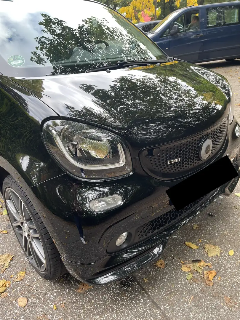 smart forFour ForFour BRABUS Xclusive, Faltd, Tempo., TÜV neu Negro - 2