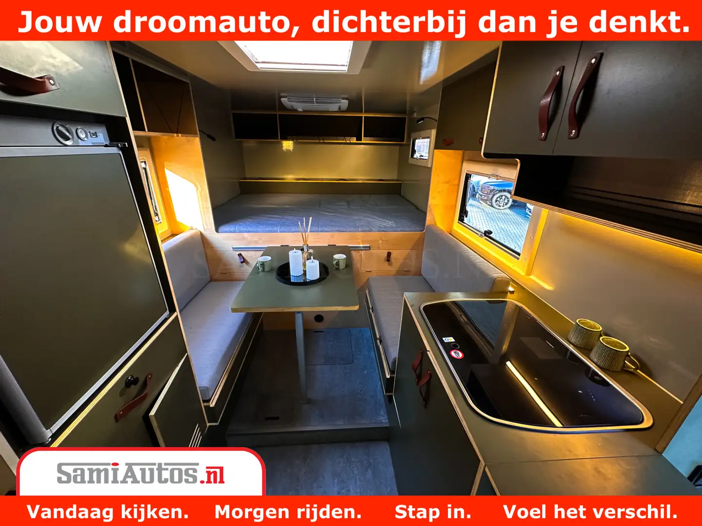 Dodge RAM 1500 €15000,- VOORDEEL | CAMPER / AFZET UNIT | SHO Grün - 2