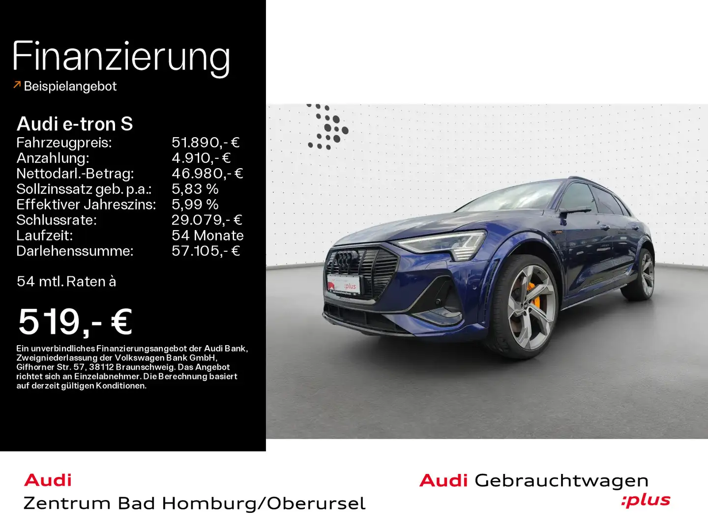 Audi quattro*Navi*Matrix*Alu*B&O*HUD*PDC*Pan Blau - 1