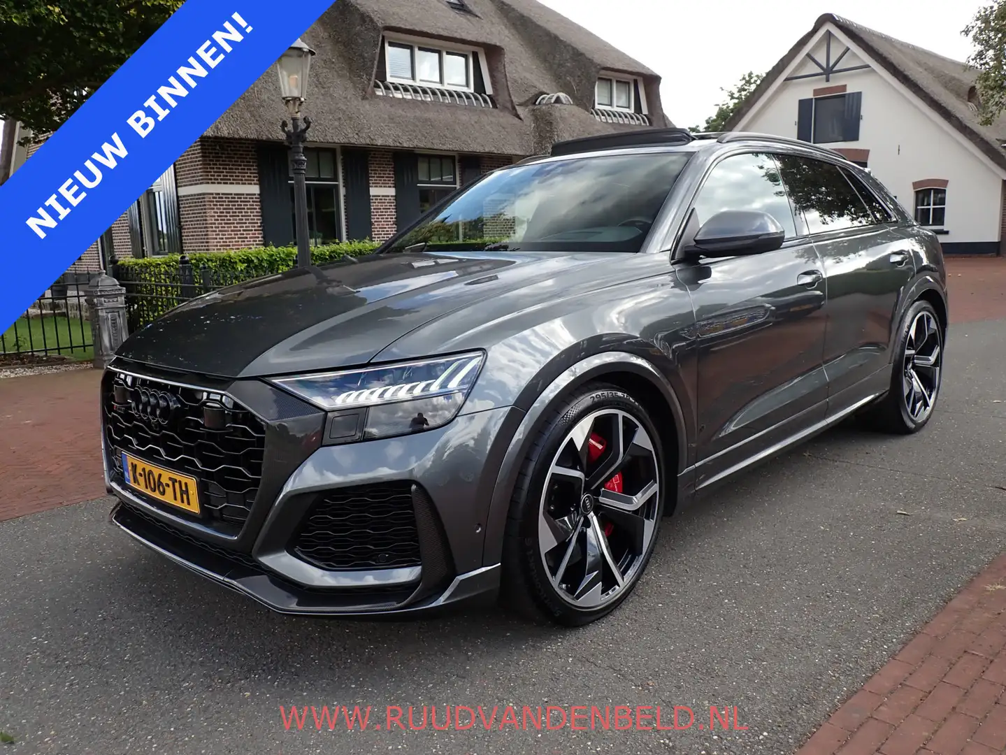Audi RS Q8 RSQ8 4.0TFSI QUATTRO CARBON/CERAMIC/ACC/MASSAGE/VE Grijs - 1