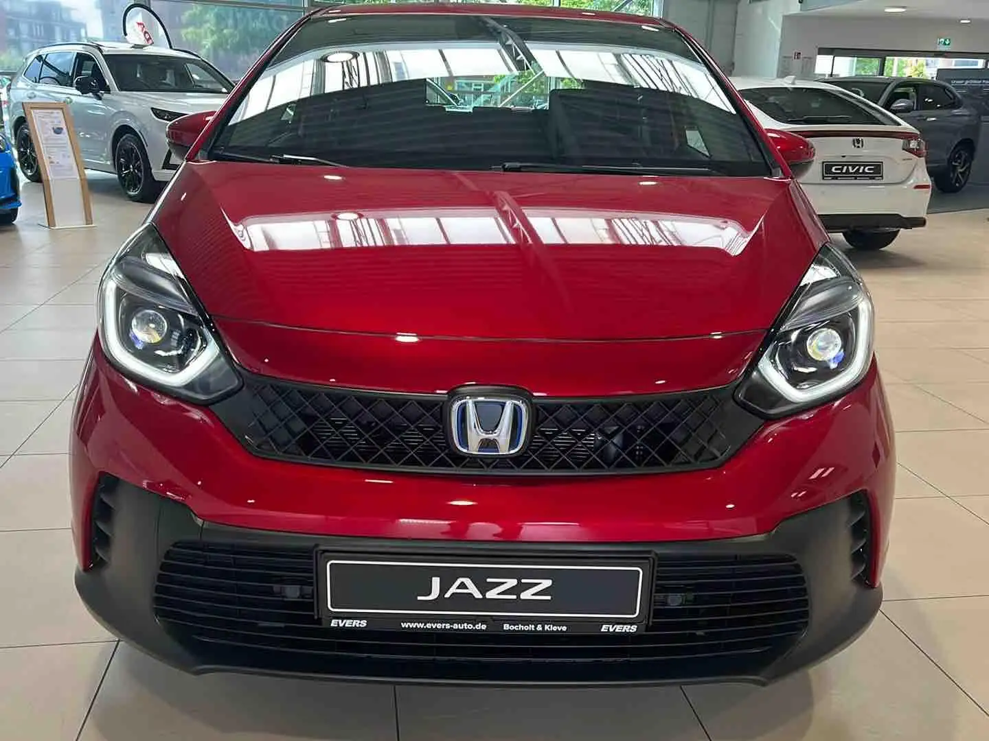 Honda Jazz 1.5 i-MMD Hybrid Elegance Navi Kam ACC Spur Rood - 2