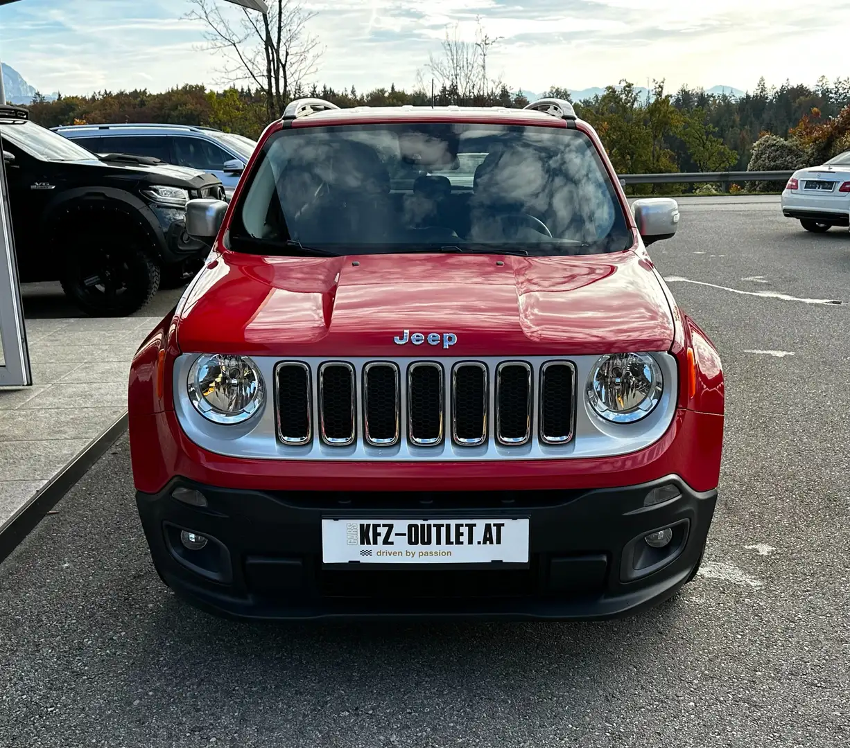 Jeep Renegade Limited 1,4 Multiair2 Aut. *1.Besitz*Navi*SHZ* Rouge - 2