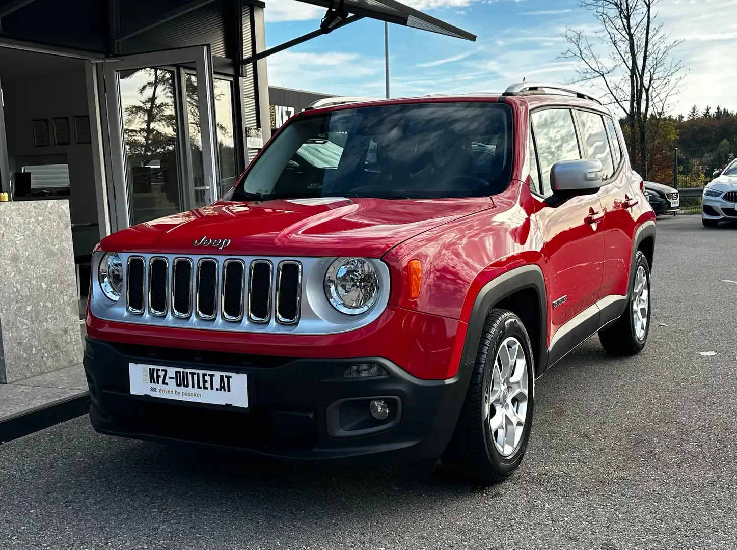 Jeep Renegade Limited 1,4 Multiair2 Aut. *1.Besitz*Navi*SHZ* Rouge - 1