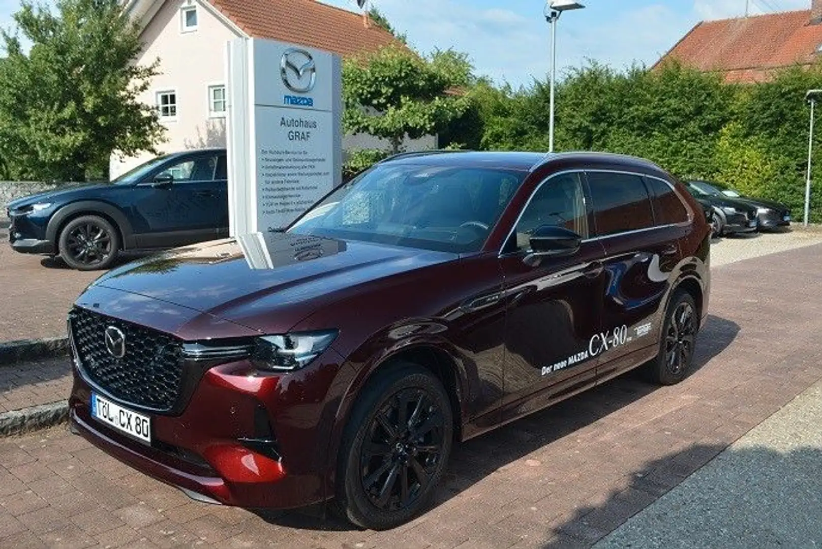 Mazda CX-80 Homura Plus AWD Rouge - 2