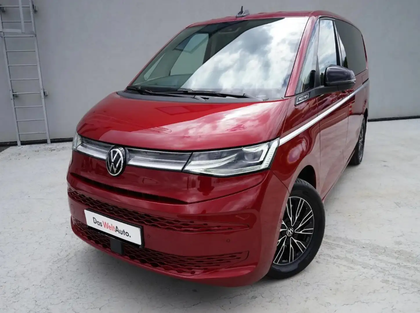 Volkswagen T7 Multivan Style LÜ 2.0 TDI SCR DSG AHK+AreaView+... uvm! Roşu - 1
