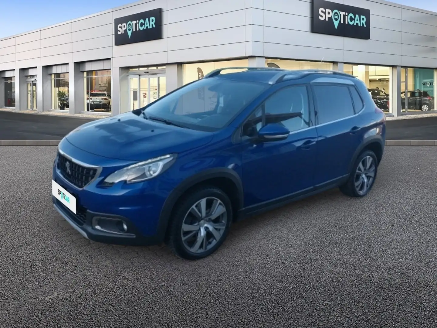 Peugeot 2008 Allure Pure Tech 130 EAT6 Blau - 1
